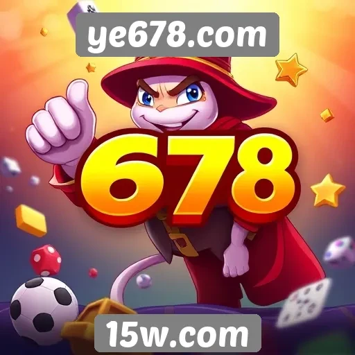 Variedade de jogos disponíveis em ye678.com